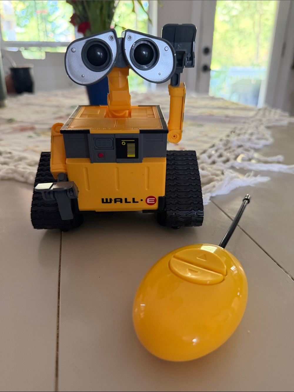 Disney WALL·E Yellow Remote Control Robot Figure